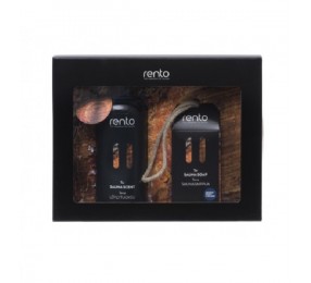 Подарочный набор RENTO «Дёготь»: ароматизатор 400 мл и мыло
