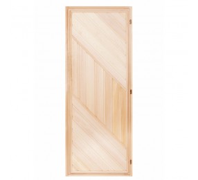 Дверь деревянная, липа, глухая 700х1800 мм 
