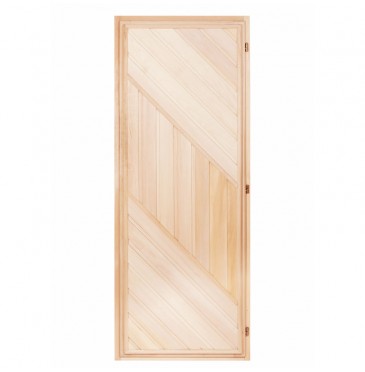 Дверь деревянная, липа, глухая 700х1700 мм 