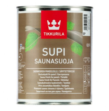 Защитный состав для сауны Tikkurila Supi Saunasuoja 0.9 л