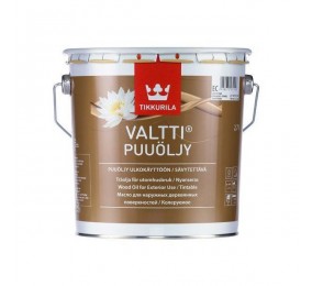 Бесцветное масло Tikkurila VALTTI 2,7 л для террасной доски