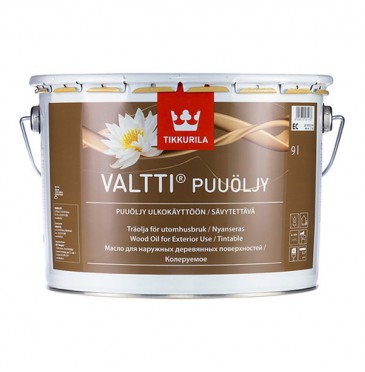 Колерованное масло Tikkurila VALTTI 9 л для террасной доски (цвет 5076)