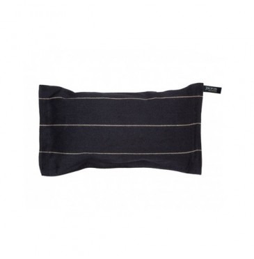 Льняная подушка для сауны и бани, цвет черный